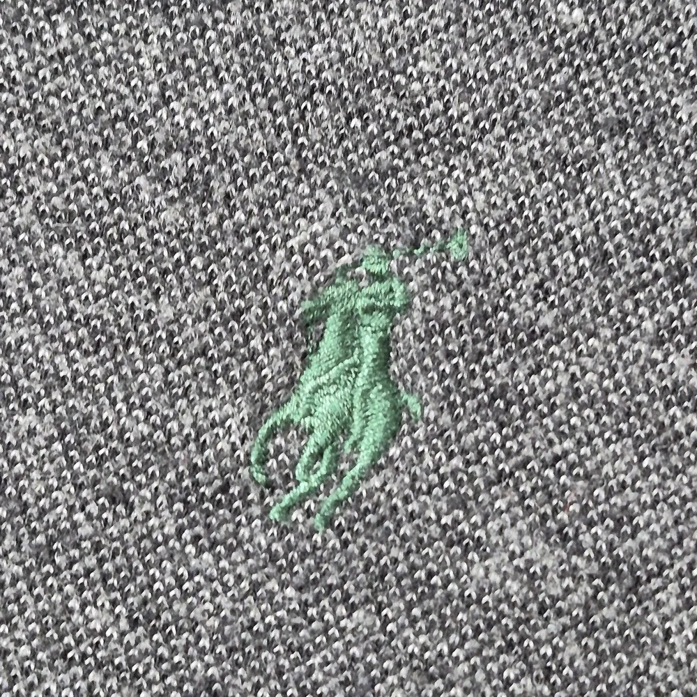 Polo Ralph Lauren Men's XXL Gray 1/4 Zip Pullover‎ Long Sleeve Shirt